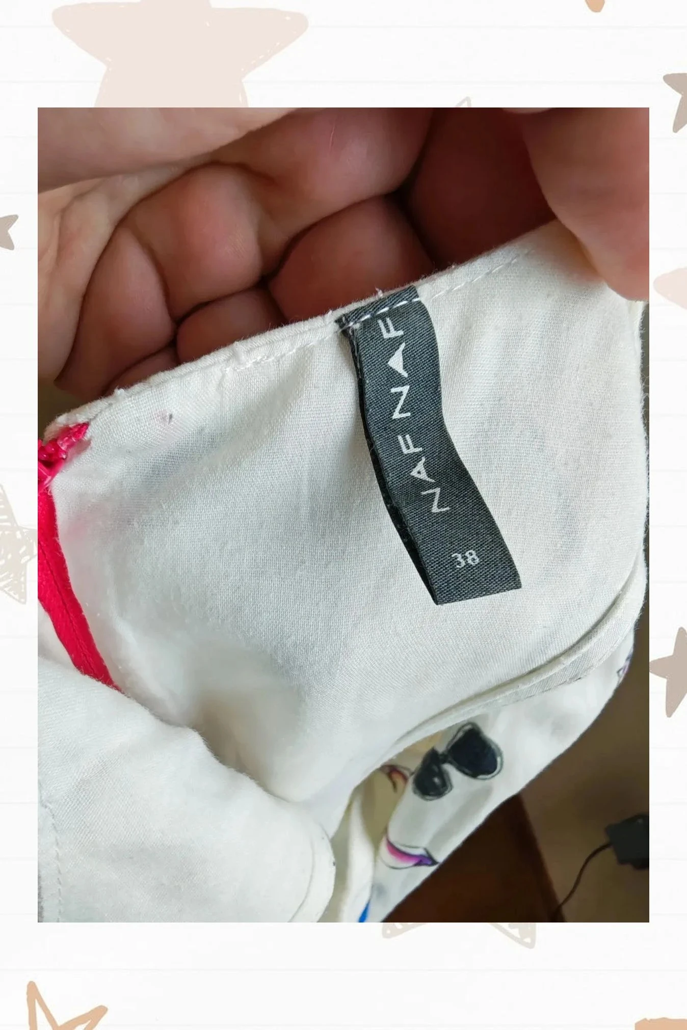 Vestido curto óculos Naf Naf (Tamanho M) – photo 4